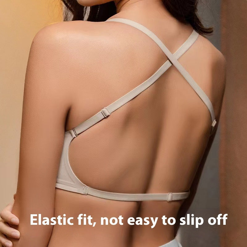 Women’s Push-Up V Bra – Deep V, Comfort Fit